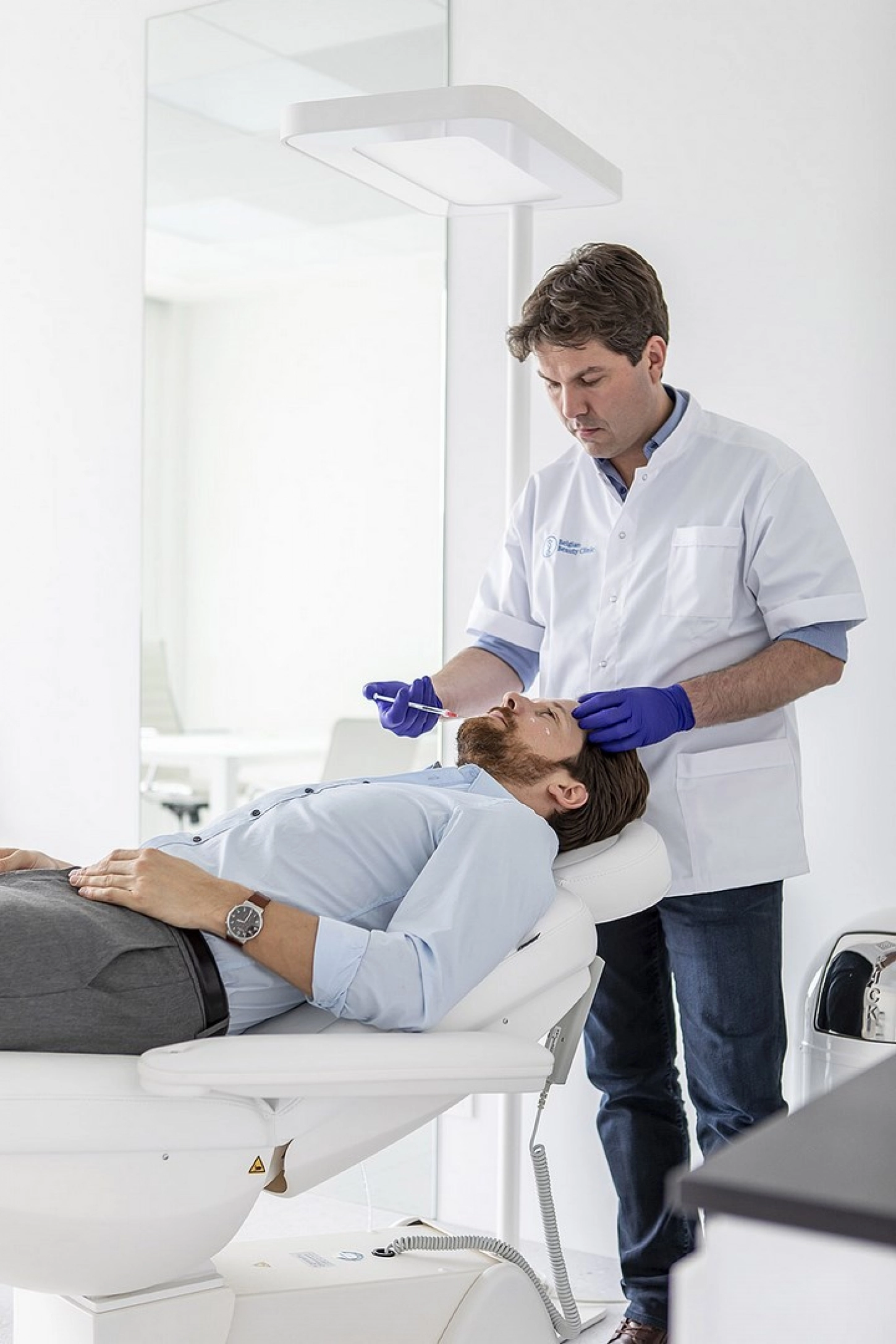 Behandeling met botuline toxine bij Belgian Beauty Clinic